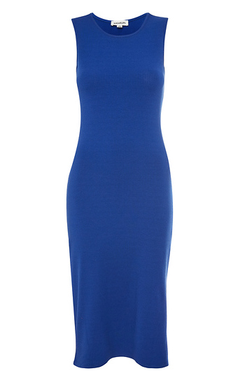 Ribbed Tank Midi Dress Slide 1