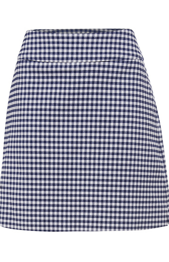 UP! Pull-On Gingham Skort Slide 1