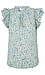 Flower Print Ruffle Top Thumb 1