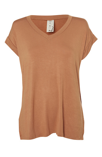 Bamboo V-Neck Tee Slide 1