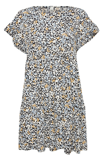 Flower Printed Dress Slide 1