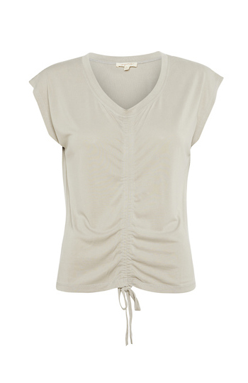 Ruched Front Short Sleeve Top Slide 1