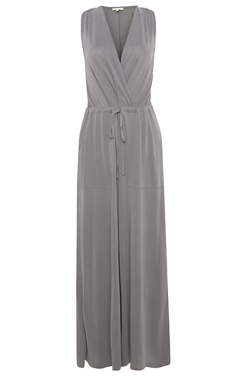 Surplice Neck Jumpsuit Slide 1