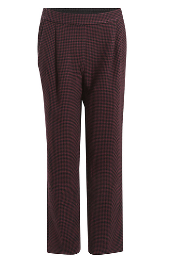 Houndstooth Straight Pants Slide 1