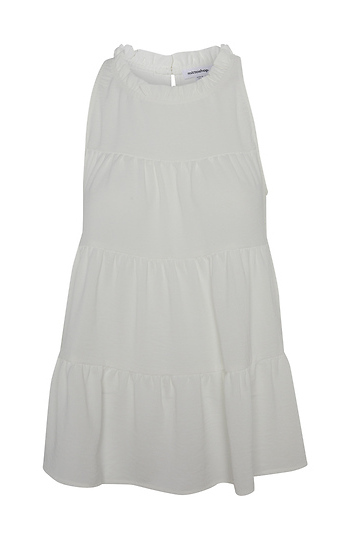 Sleeveless Mock Neck Top Slide 1