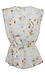 Sleeveless Printed Surplice Top Thumb 2