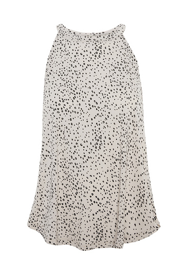 Leopard Print Halter Top Slide 1