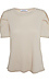 Puff Sleeve Crew Neck Top Thumb 1
