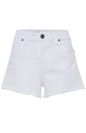 KUT from the Kloth High Rise Short with Frayed Hem Slide 1