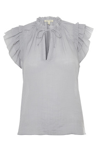 Ruffle Sleeve Blouse Slide 1
