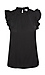 Satin Ruffle Top Thumb 1