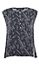 Leaf Print Button Tank Thumb 1