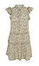 Ruffle Sleeve Printed Dress Thumb 1