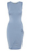 Sleeveless Shirred Side Dress Thumb 1