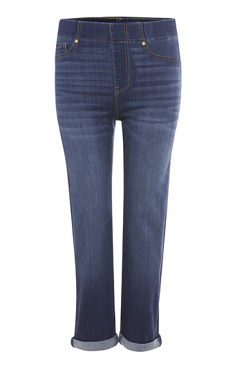 Liverpool Crop Skinny with Rolled Cuff Slide 1
