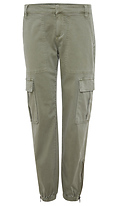 Liverpool Cargo Trouser Jogger With Ankle Zip