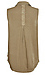 Sleeveless Side Button Tencel Shirt Thumb 2