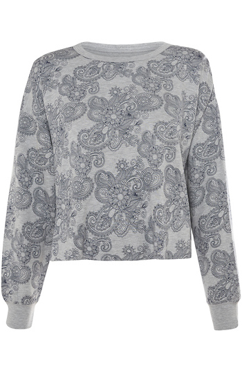 Thread & Supply Bandana Print Top Slide 1