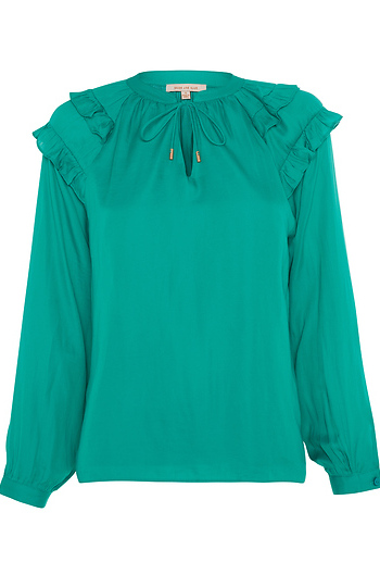 Ruffle Blouse Slide 1