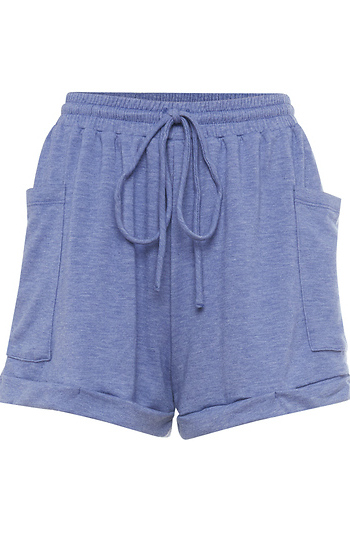 Pull-On Front Pocket Shorts Slide 1