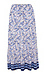 Skies are Blue Border Floral Print Maxi Skirt Thumb 1