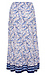 Skies are Blue Border Floral Print Maxi Skirt Thumb 2