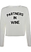 Partners in Wine Graphic Print Top Thumb 1