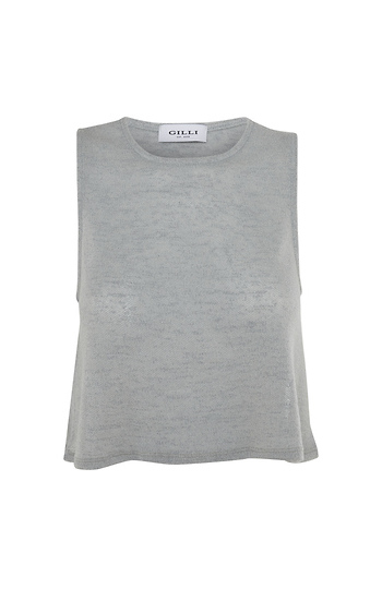 Sleeveless Knit Top Slide 1