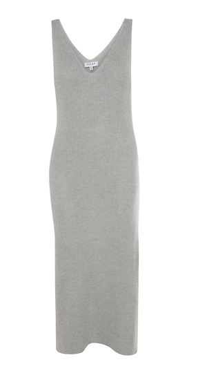 Fitted Sleeveless Sweater Dress Slide 1
