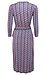 Printed Faux Wrap Dress Thumb 2