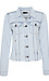 KUT from the Kloth Denim Jacket with Frayed Hem Thumb 1