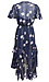 Floral Ruffle Midi Dress Thumb 2