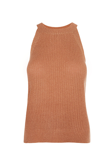 Halter Knit Cami Slide 1