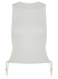 Ruched Side Knit Tank