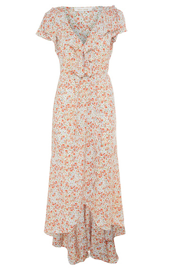 Bishop + Young Floral Wrap Dress Slide 1