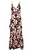 Floral Surplice Sleeveless Dress Thumb 1