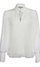 BCBGeneration Woven Cutout Smock Neck Top Thumb 1