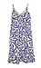 Sleeveless Printed Flowy Dress Thumb 1