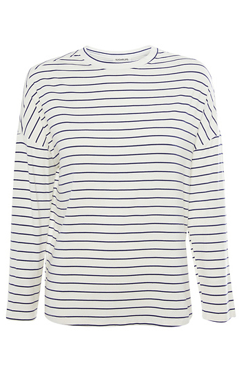 Long Sleeve Striped Top Slide 1