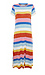 Striped Midi Dress Thumb 1