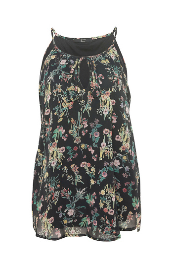 Sleeveless Printed Top Slide 1