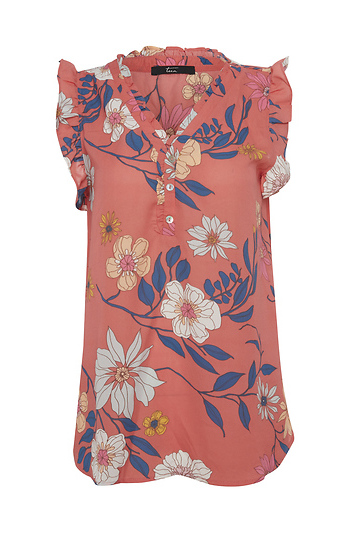 Sleeveless Printed Top Slide 1