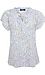Split Neck Printed Top Thumb 1