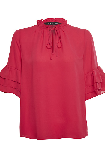 Tiered Sleeve Top Slide 1