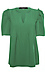 Split Neck Short Sleeve Top Thumb 1