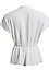 Short Sleeve Tie Waist Buttoned Top Thumb 2