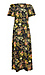 Floral Midi Dress Thumb 1