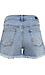 KUT from the Kloth High Rise Shorts with Exposed Button Fly Thumb 2