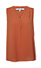 Sleeveless V Neck Blouse Thumb 1