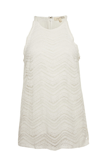 Lace Halter Top Slide 1